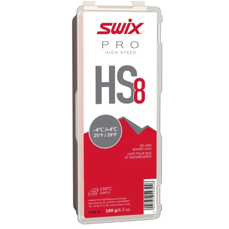 HS8 RED GLIDE WAX, 180G