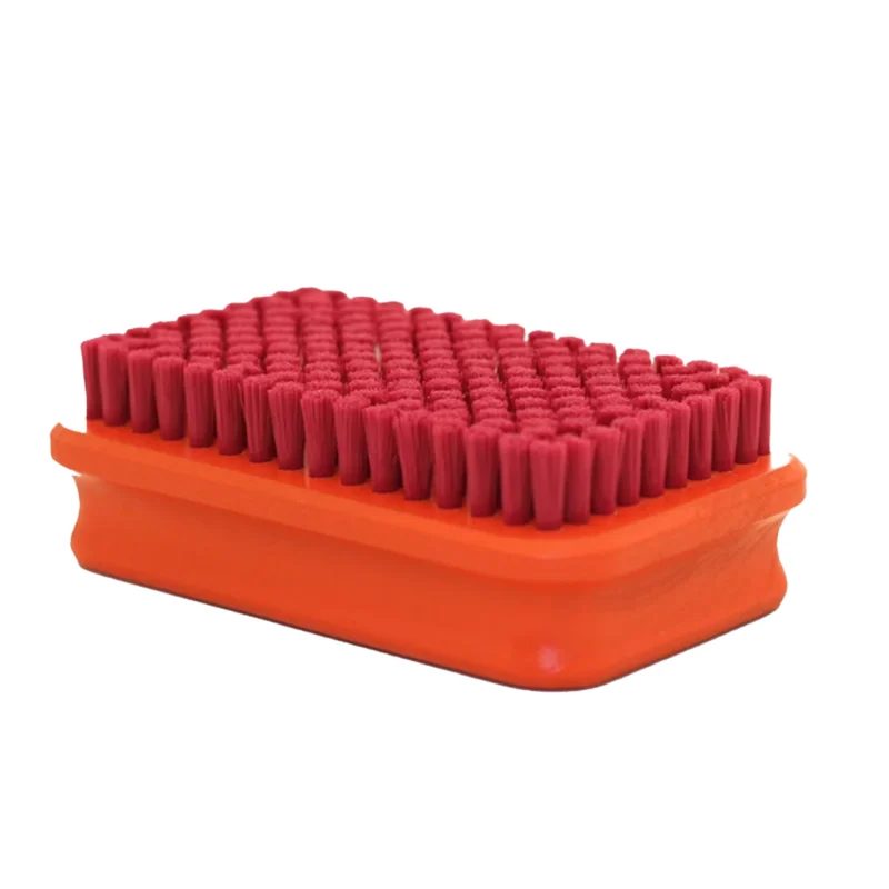 RECTANGULAR FINE RED NYLON BRUSH