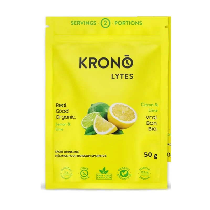 ÉLECTROLYTES  CITRON ET CITRON VERT 50G