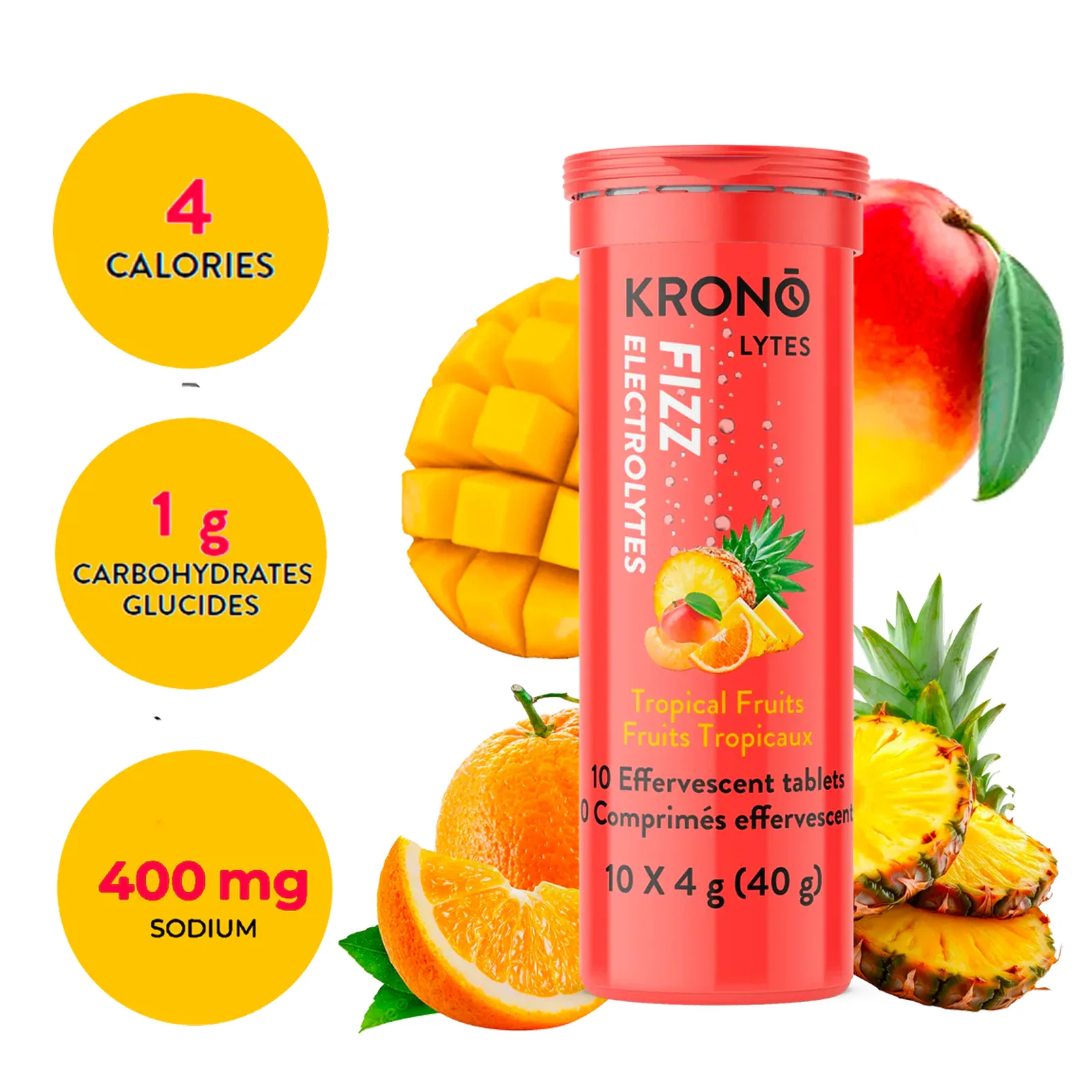 FIZZ ÉLECTROLYTES TROPICAL