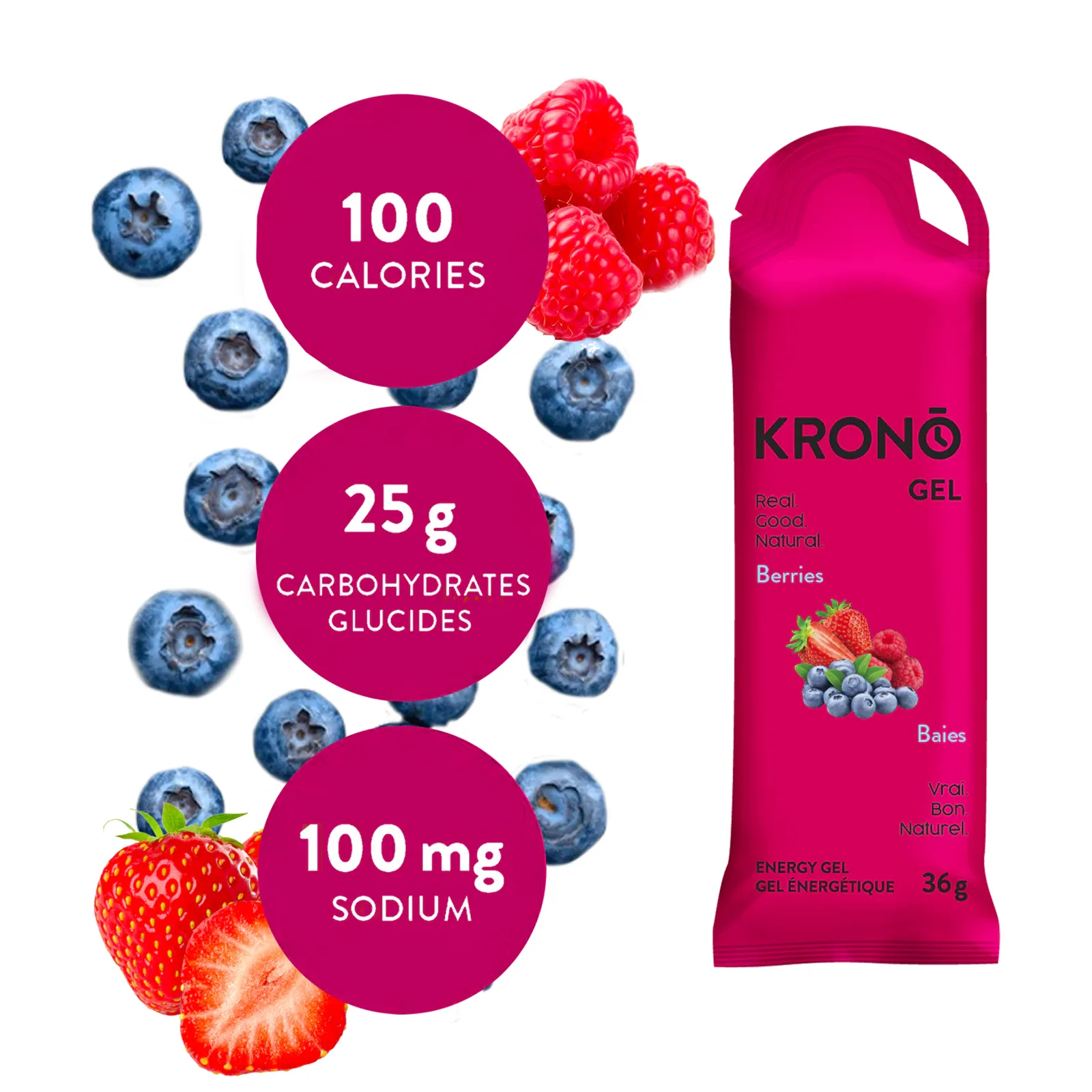 KRONO GEL FRUITS DES CHAMPS (36G)
